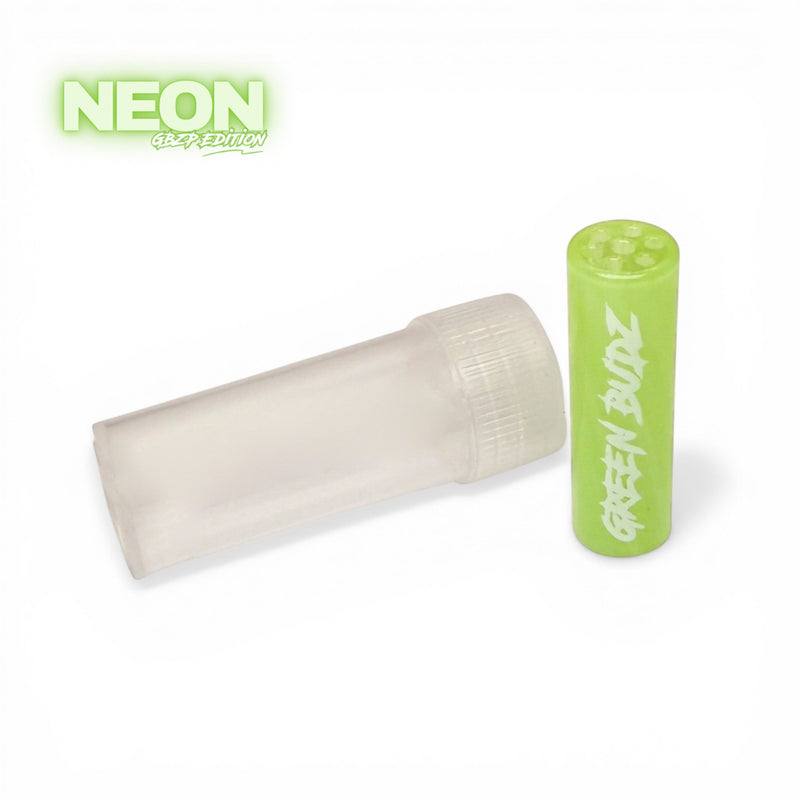 Glass Tip - Lime Green